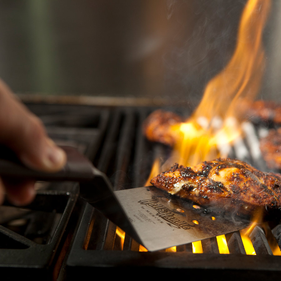 Turner 8" X 3" Perforated Hell's Handle