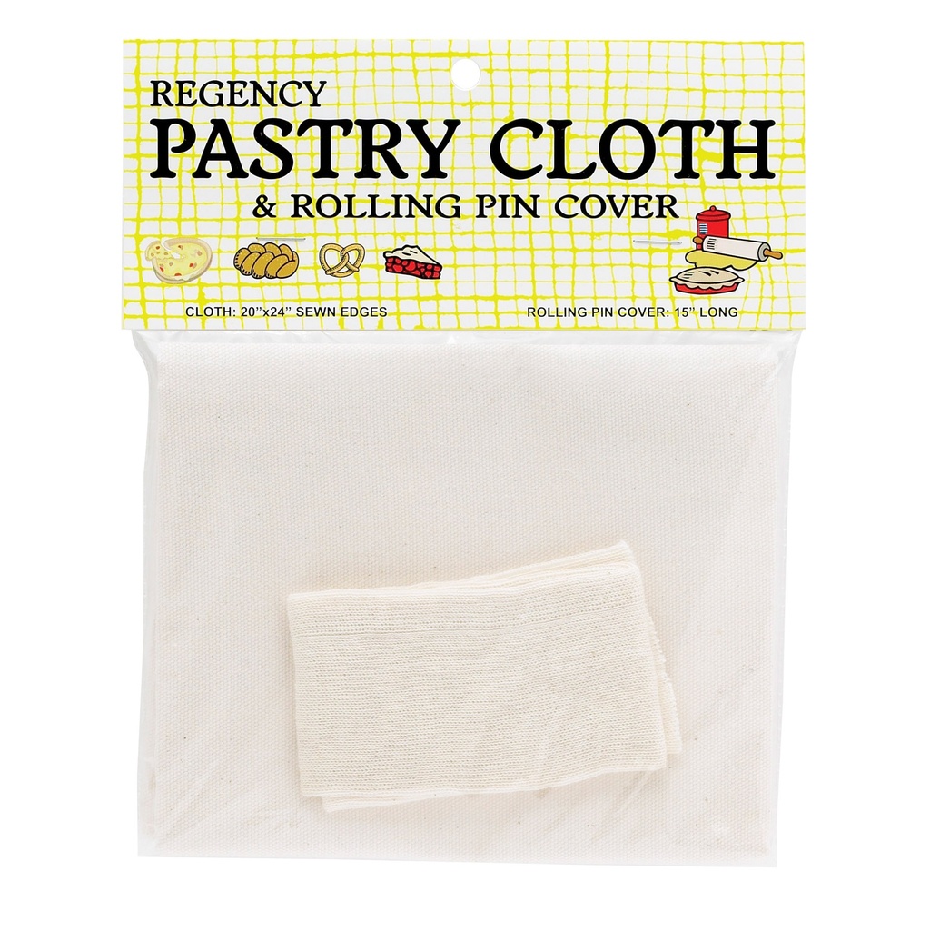 [4444HIC] Pastry Cloth & Rolling Pin Cover Set