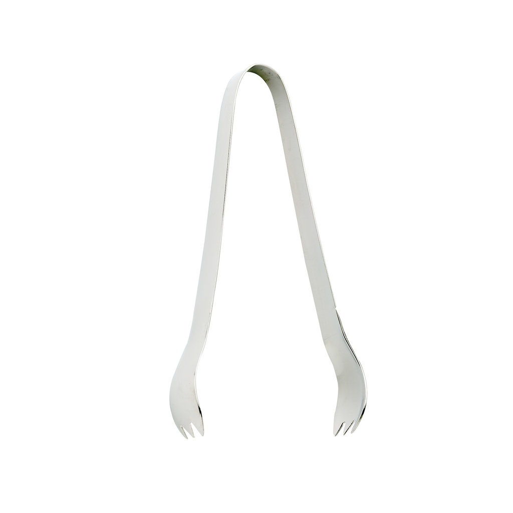 Tongs Stainless Steel Ice 6"