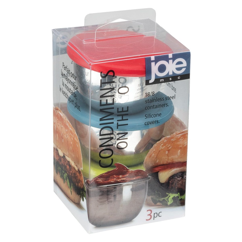 [60054HIC] Condiments On The Go Containers