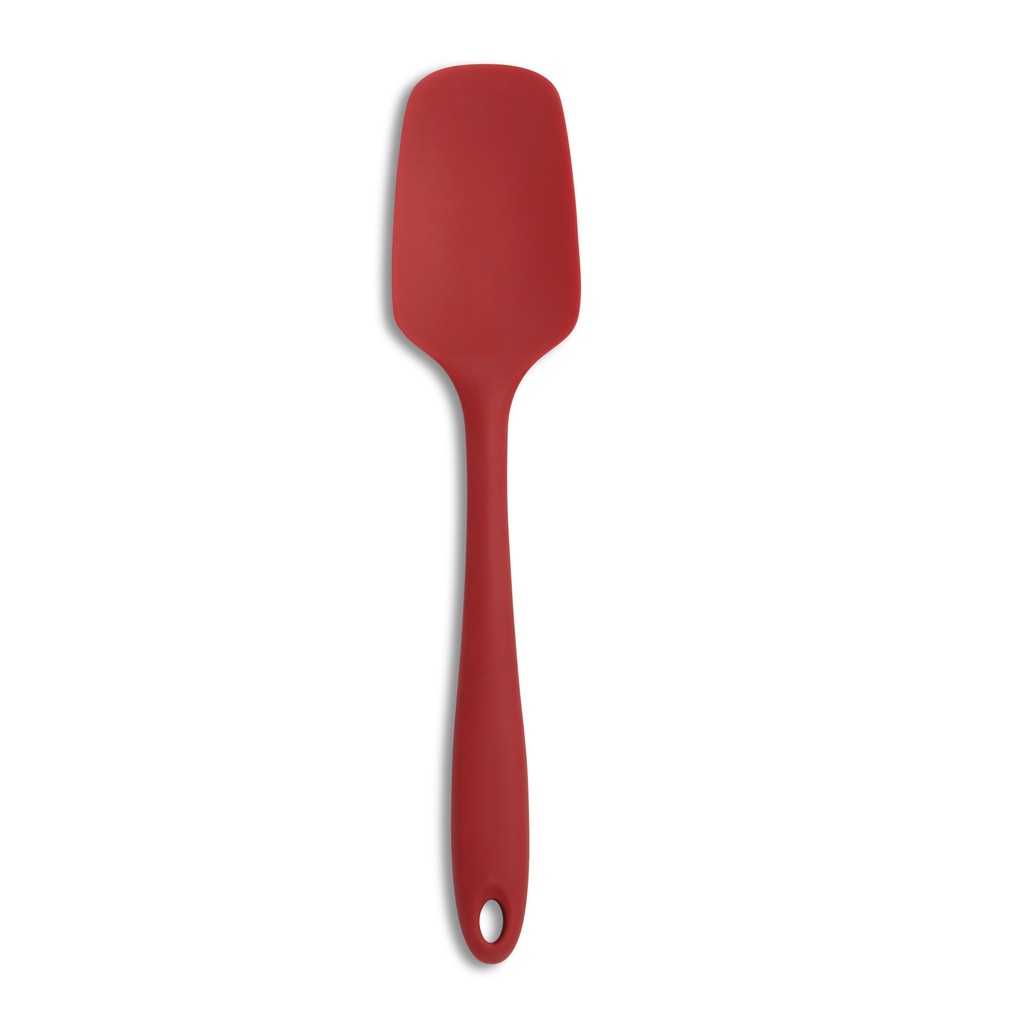 Spoon Spatula Silicone 11" Red