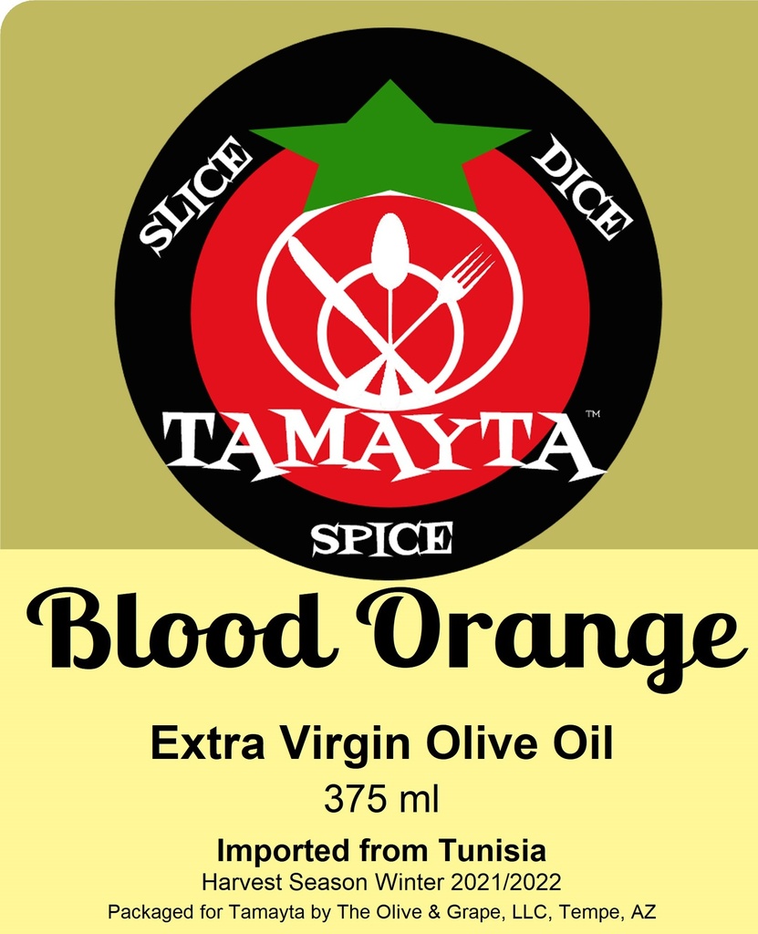 [01829] Blood Orange EVOO 375 ml