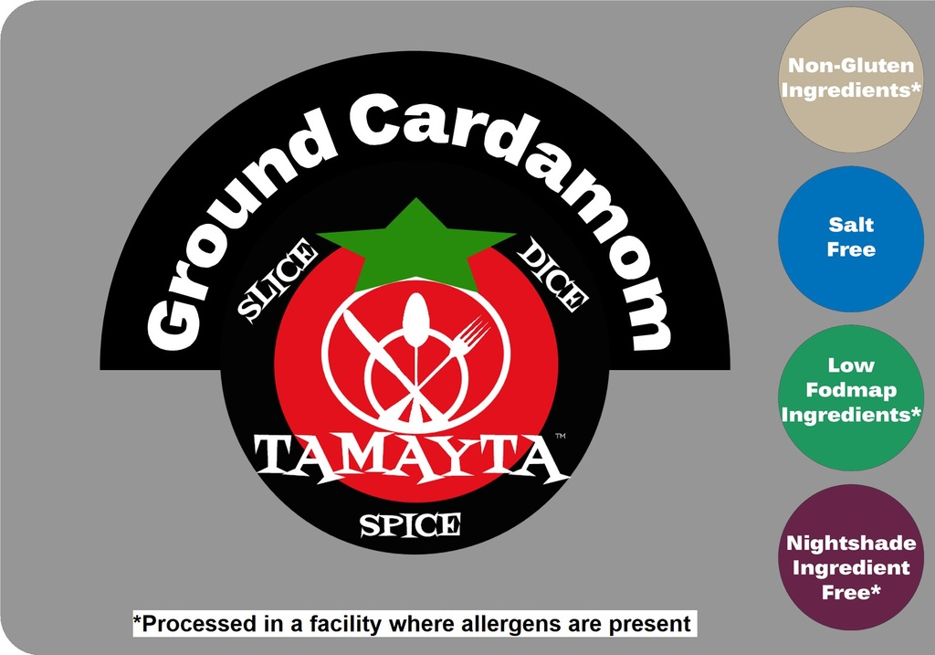 Cardamom Green Ground 1/2 Cup Jar