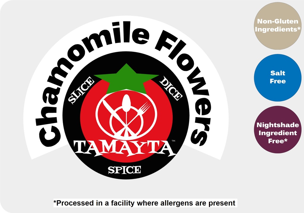 Chamomile Flowers 1/2 Cup Jar