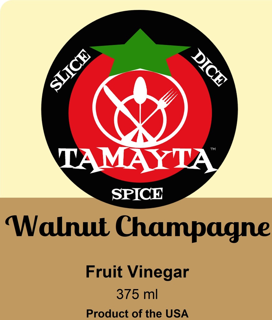 [02071] Walnut Champagne Vinegar 375 ml