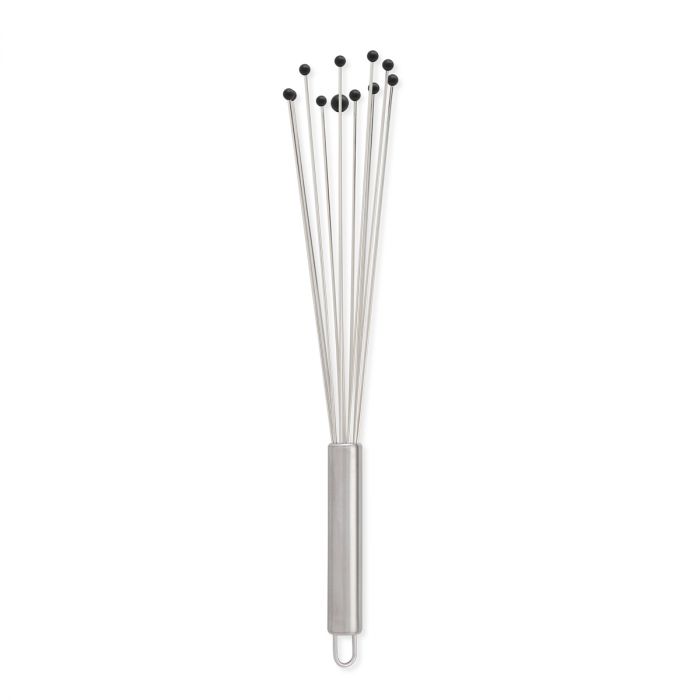 Ball Whisk 12" Stainless Steel Black