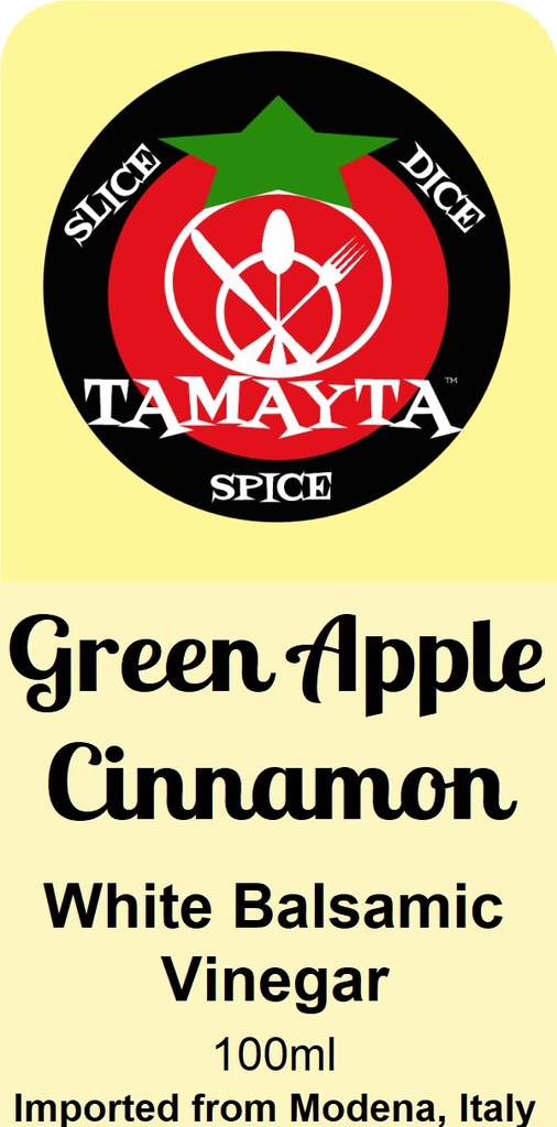 [02118] Green Apple Cinnamon White Balsamic 100 ml