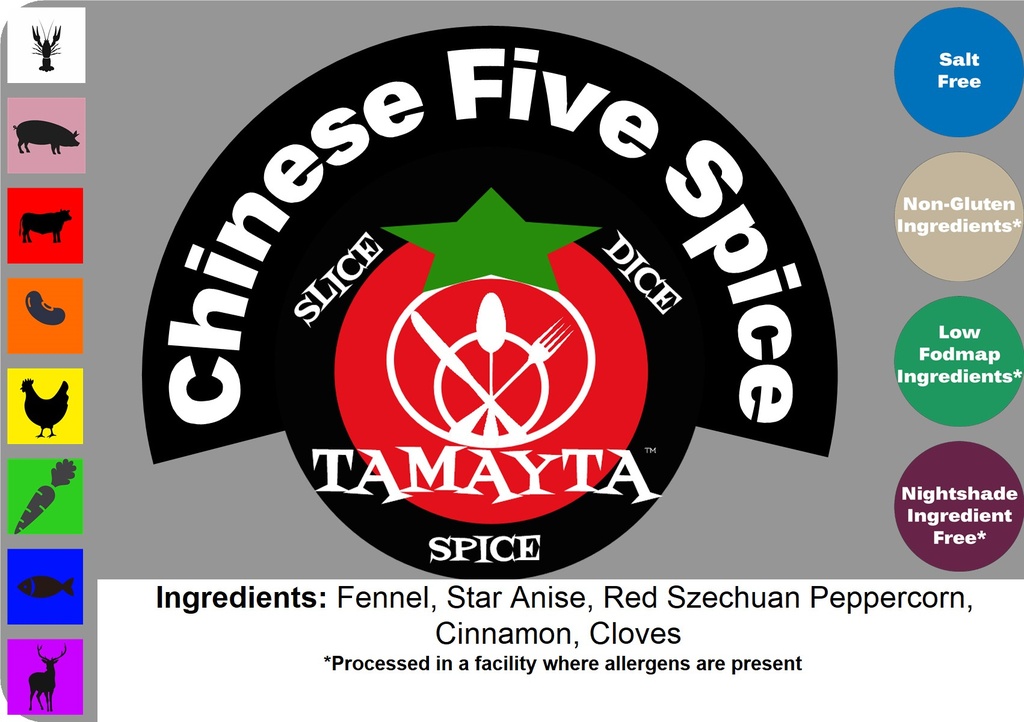 Chinese Five Spice 1/2 Cup