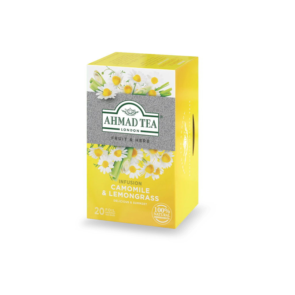 [02164] Camomile & Lemongrass Tea 20 Bags Ahmad Tea