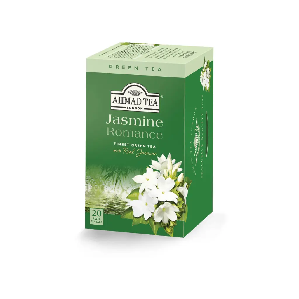 Jasmine Romance Green Tea 20 Bags Ahmad Tea