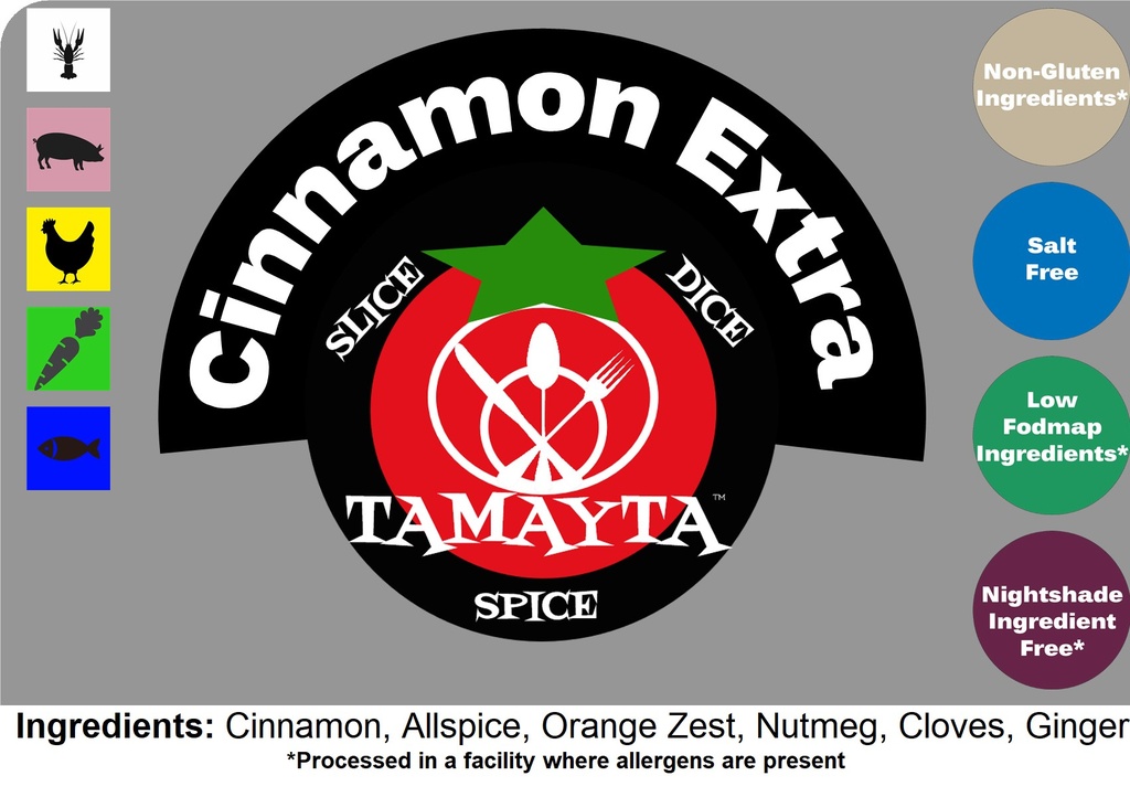 Cinnamon Extra 1/2 Cup Jar