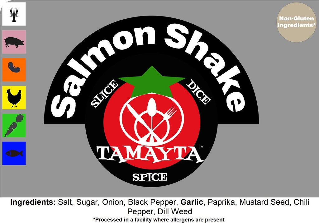 Salmon Shake 1/2 Cup Jar