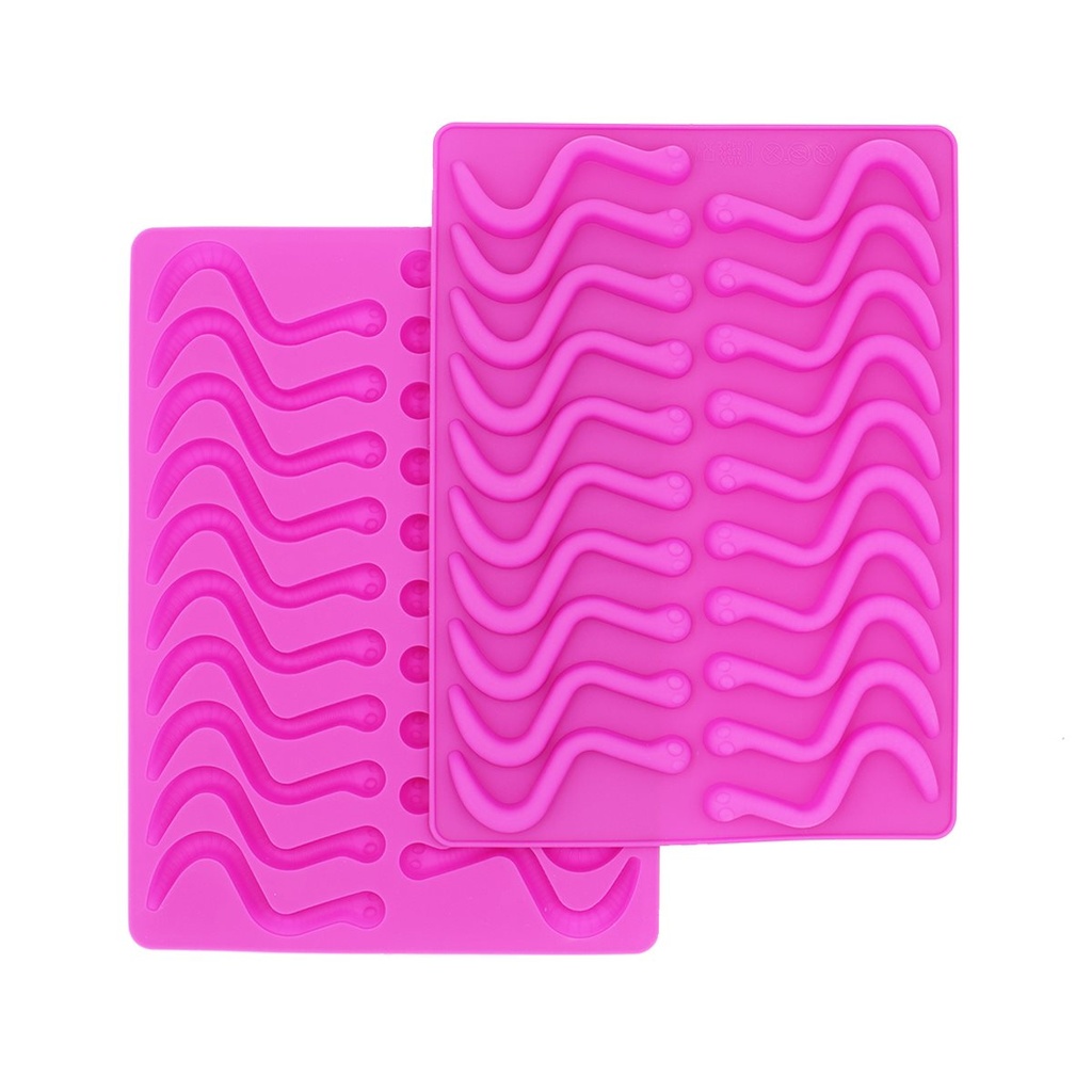 Gummy Worm Mold 2 Pack