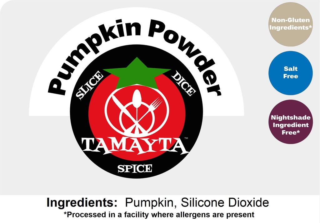 [02254] Pumpkin Powder 1/2 Cup Jar