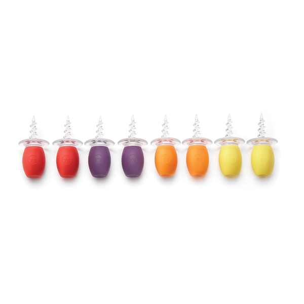 Screw In Corn Holders 8 Piece Asst Colors