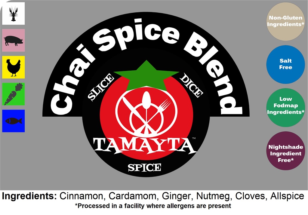 Chai Spice Blend 1/2 Cup Jar