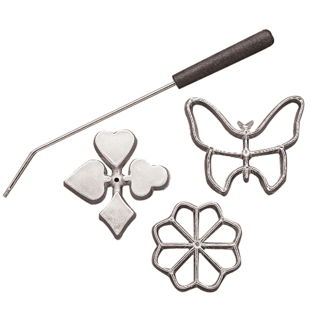 Rosette Cookie Iron Set
