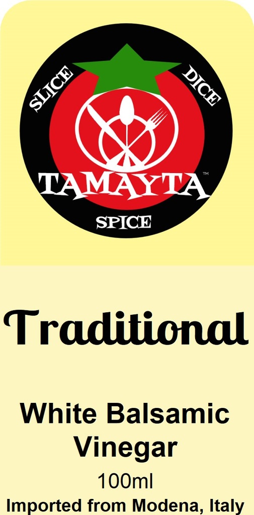 Traditional White Balsamic Vinegar 100ml