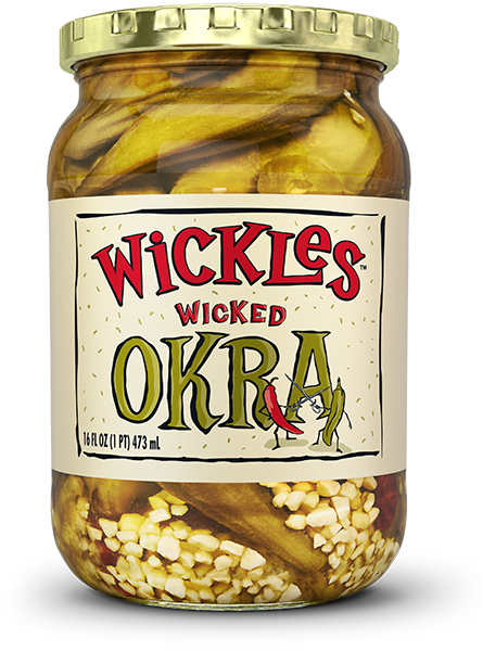 Wickles Wicked Okra (16 Fl Oz)