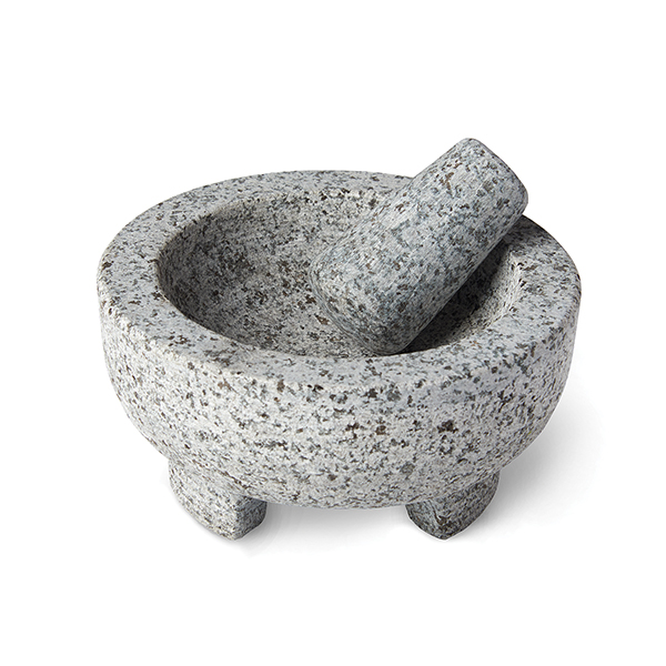 Molcajete 8" Granite Mortar And Pestle
