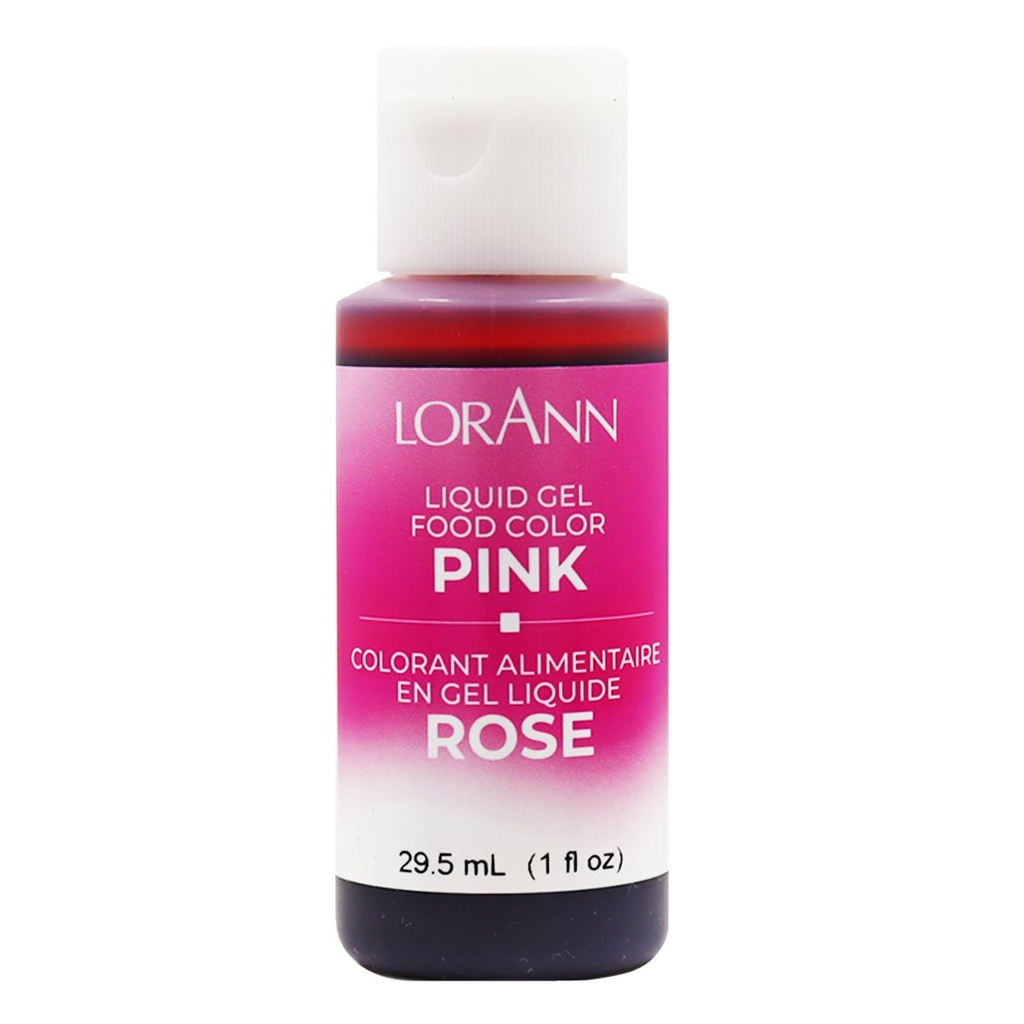 [02850] Liquid Gel Food Color Pink 1 fl oz