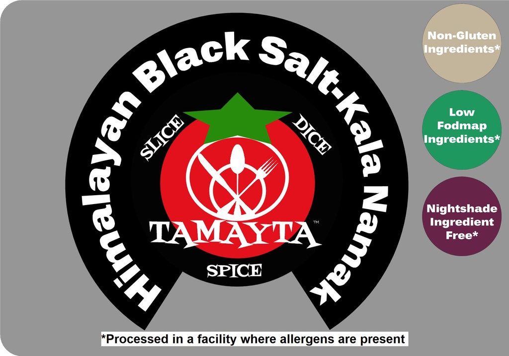 Himalayan Black Salt (Kala Namak) 1/2 Cup Jar