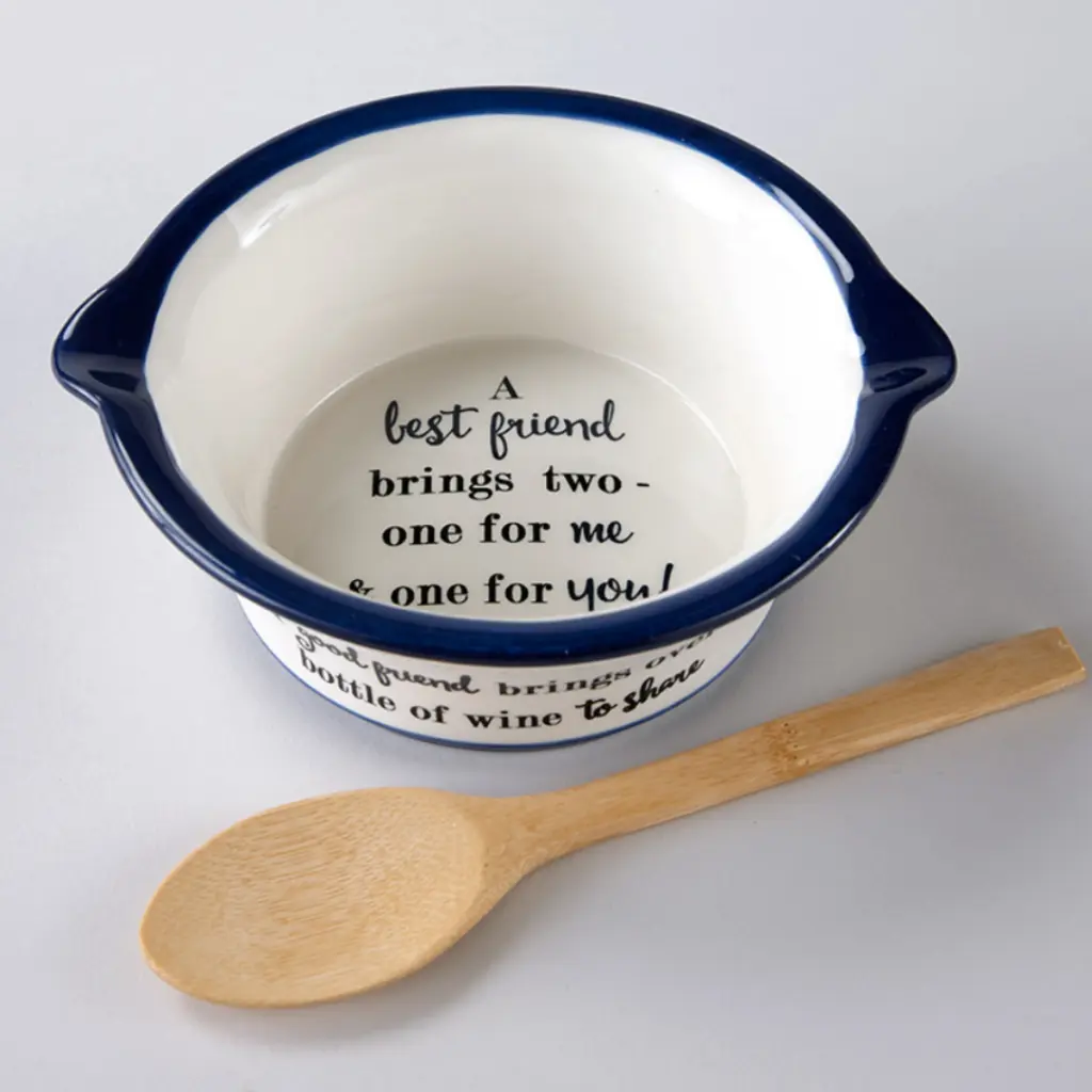 Appetizer Bowl & Spoon Set