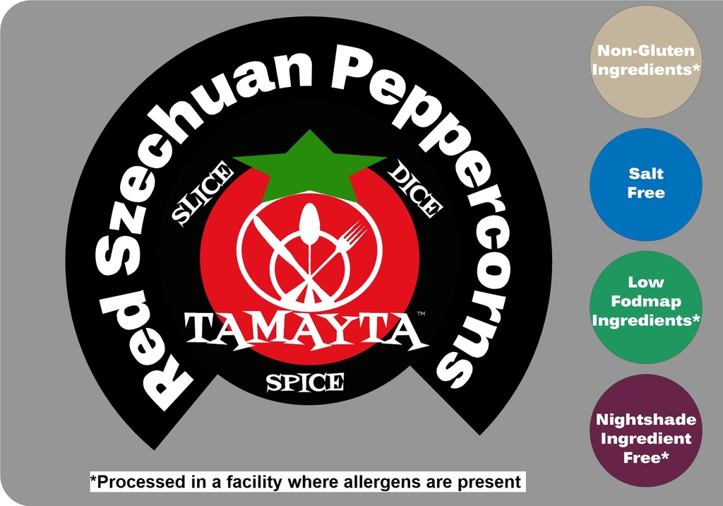 Szechuan Peppercorn Red 1/2 Cup Jar