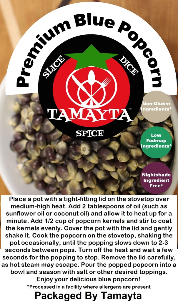 Blue Premium Popcorn 1 Lb Bag