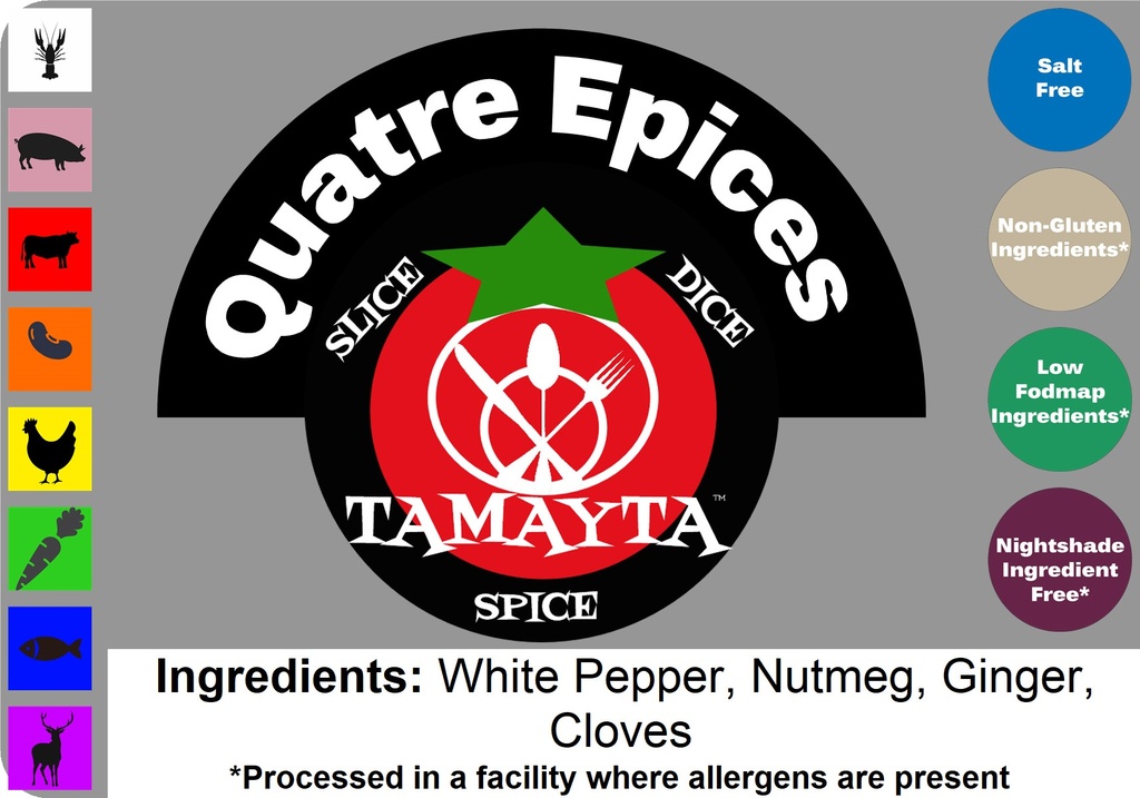[04428] Quatre Epices 1/2 Cup Jar