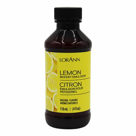 [0758-0800LO] Lemon Bakers Emulsion 4 Fl Oz