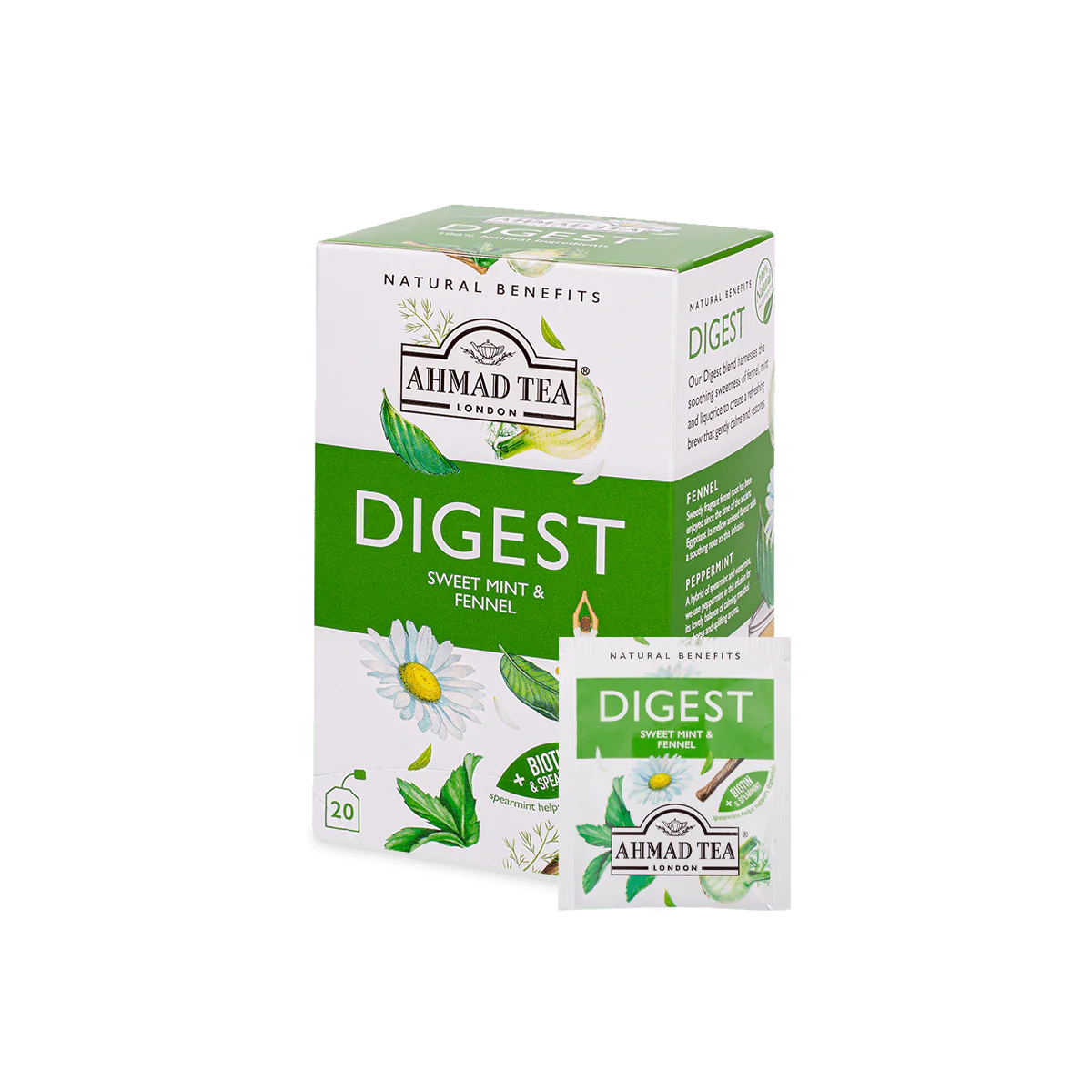 [04686] Digest Tea 20 Bags Ahmad Tea