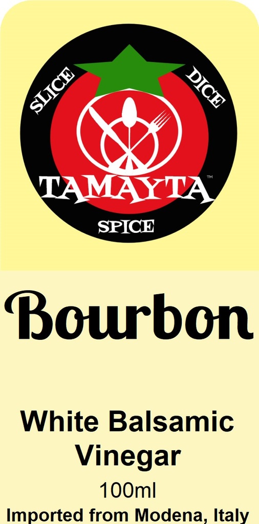 Bourbon White Balsamic 100ml