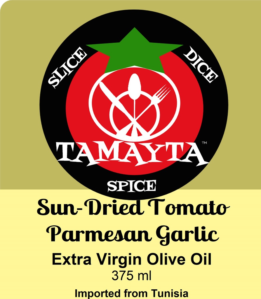 Sun Dried Tomato Parmesan Garlic EVOO 375ml