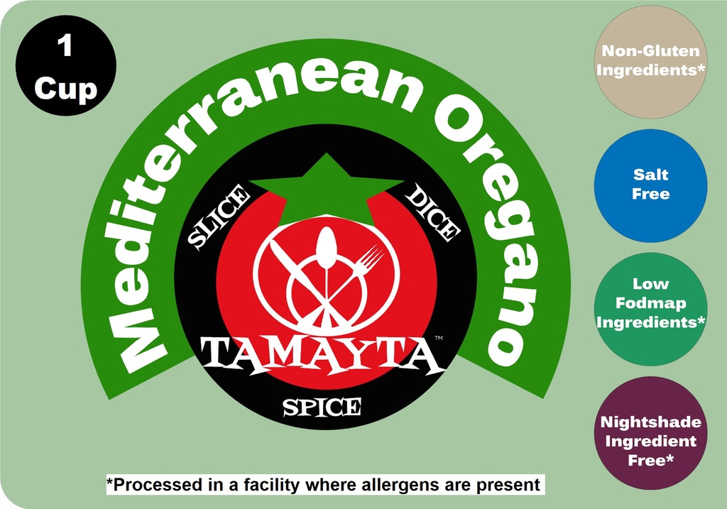 [05003] Oregano Mediterranean Leaf 1 Cup Jar