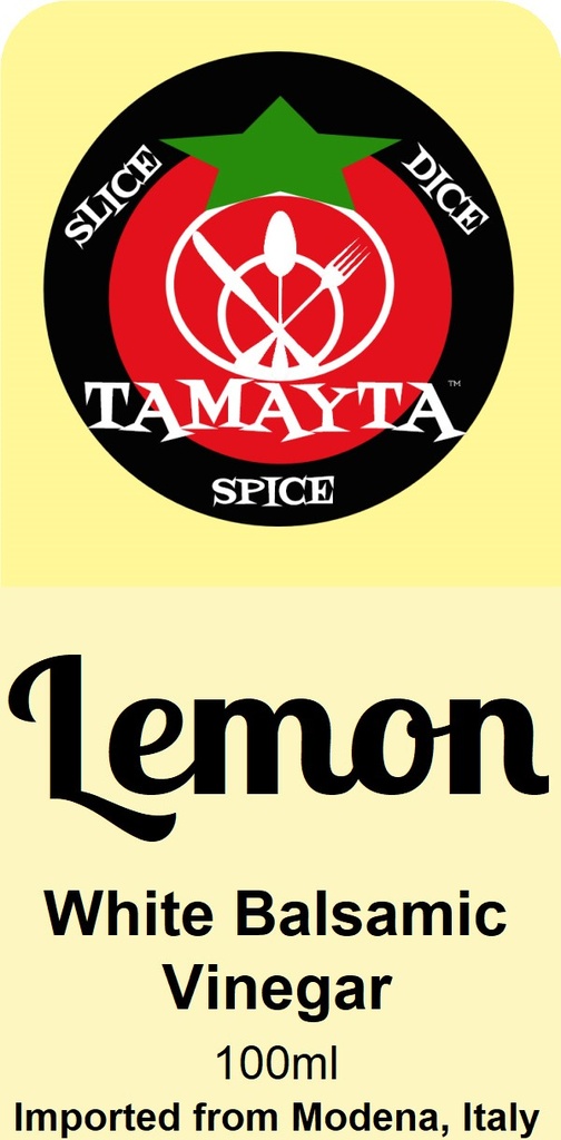 [05026] Lemon White Balsamic Vinegar 100ml