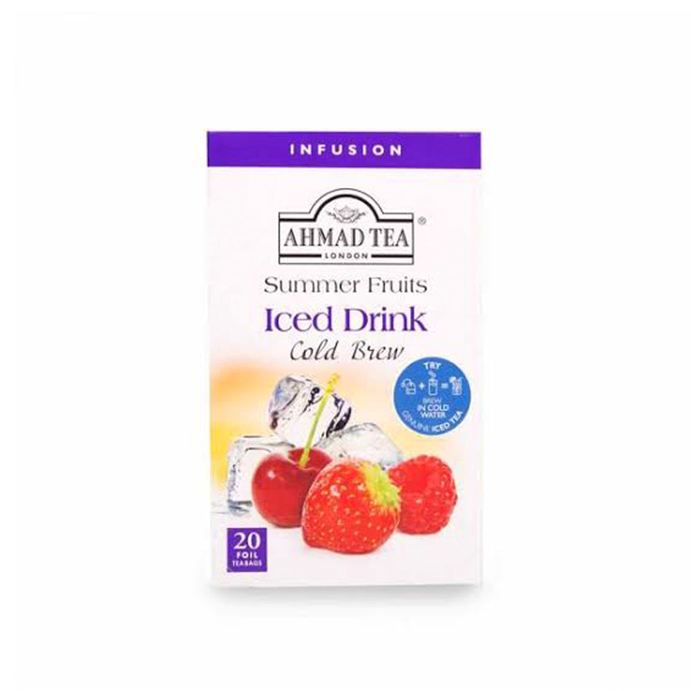 Summer Fruits Cold Brew Ahmad Tea 20 Bags
