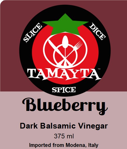 Blueberry Dark Balsamic Vinegar 375ml