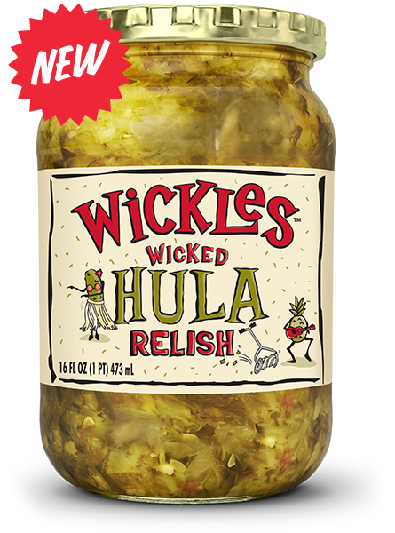 [05176] Wicked Hula Relish Wickles 16 oz