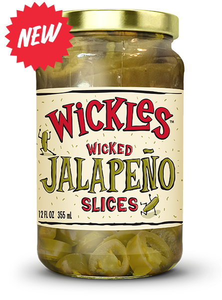 Wicked Jalapeno Slices Wickles 12 oz