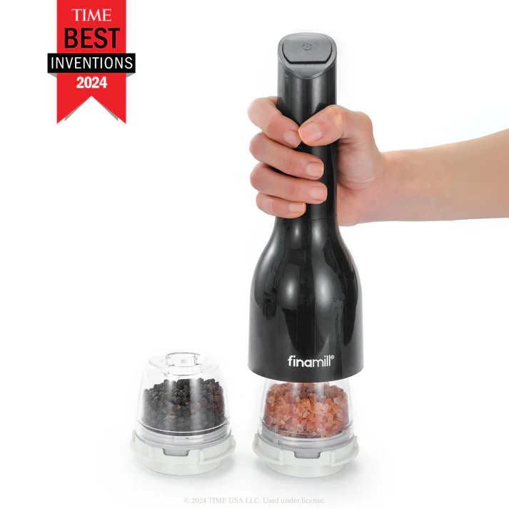 [05190] FinaMill + 2 Pro Plus Pods-Midnight Black Battery