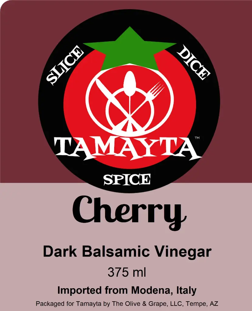 [05218] Cherry Dark Balsamic Vinegar 375ml