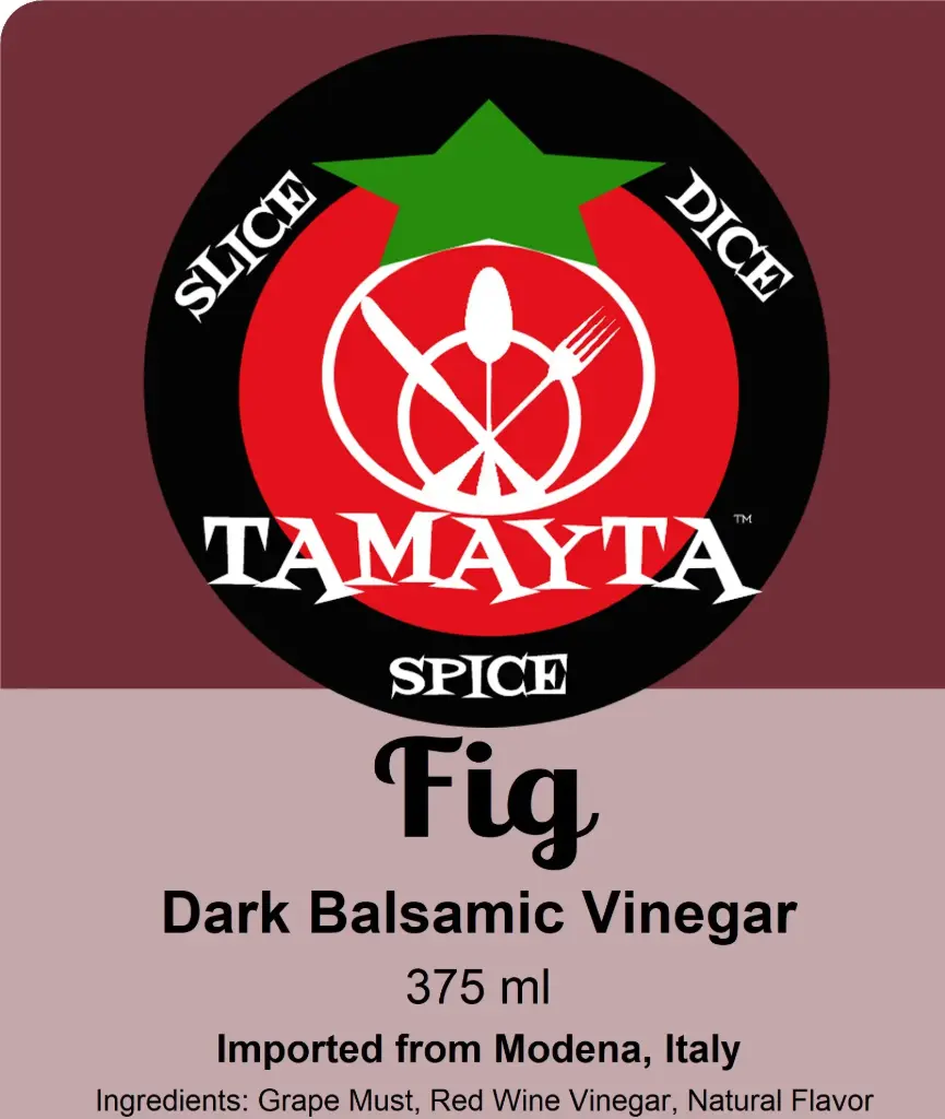 [05222] Fig Dark Balsamic Vinegar 375ml