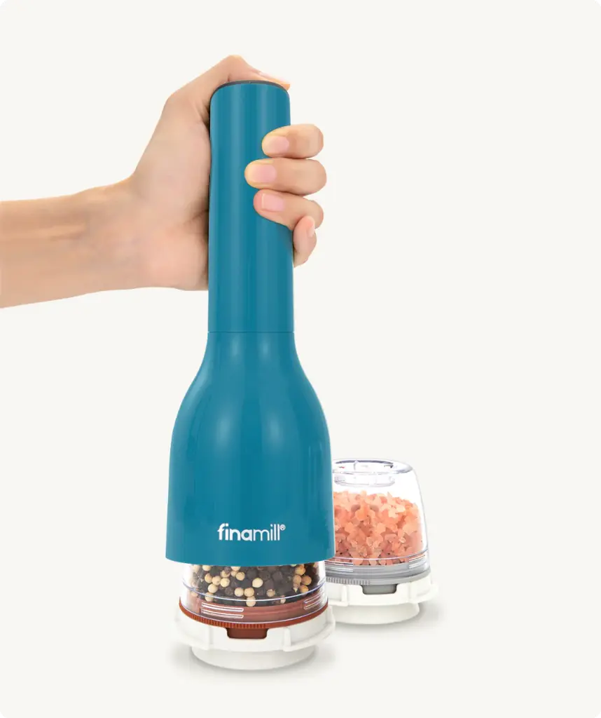 FinaMill + 1 Pro Plus & 1 Peppercorn Pod-Ocean Blue Battery