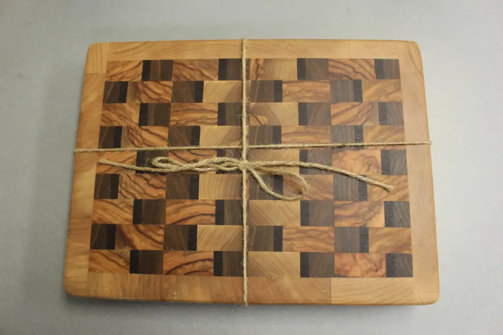 End Grain Cutting Board #1900
