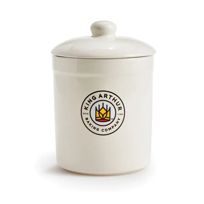 [00145KHIC] Sourdough Storage Crock - King Arthur Ceramic