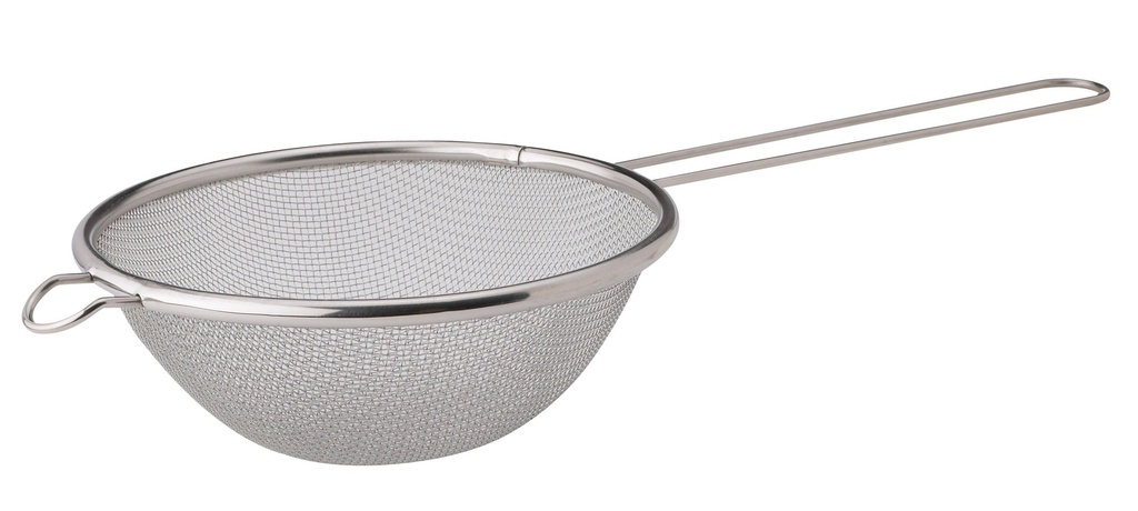 Fine Mesh Strainer with Helper Handle Stainless Steel  6 Inch