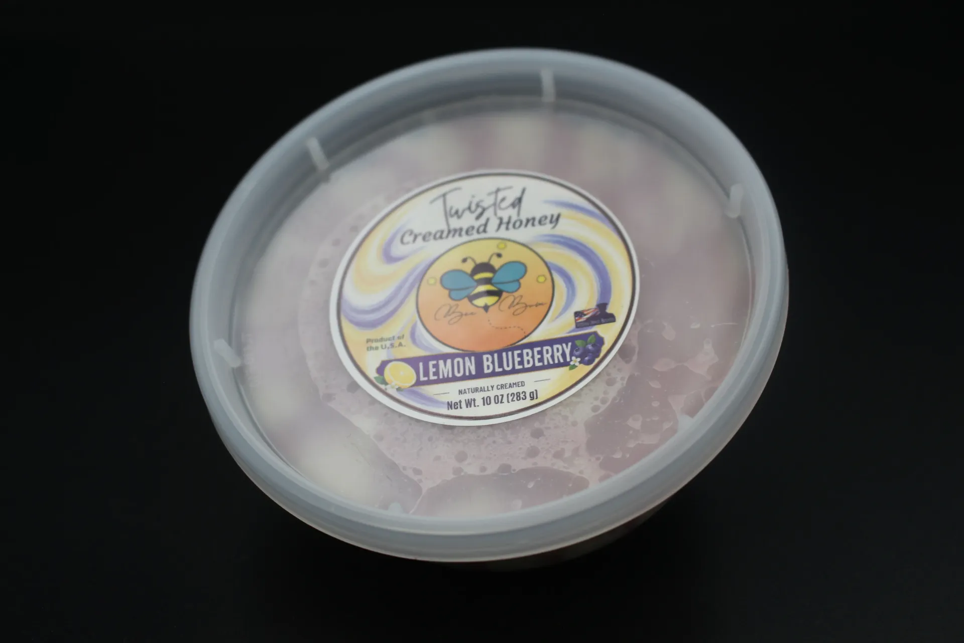 Blueberry Lemon Twisted Creamed Honey