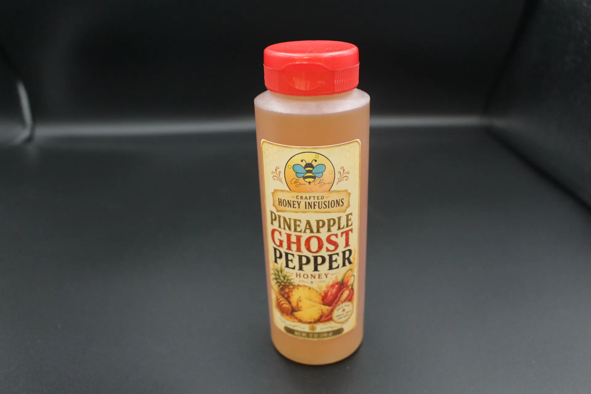 Pineapple Ghost Pepper Honey 12 oz