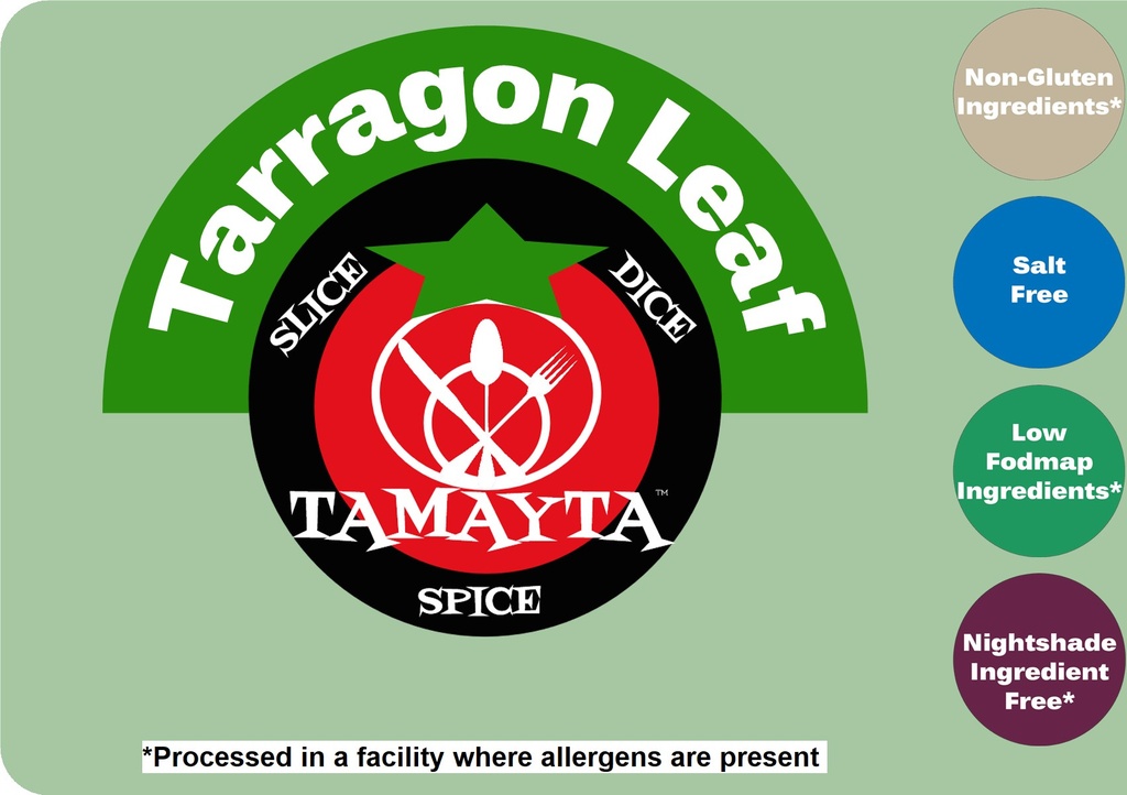 Tarragon Leaf 1/2 Cup Jar